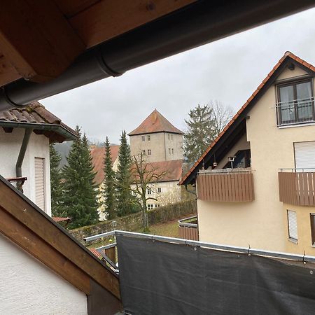 Appartement Am Kaibach - Kueche - Balkon - Bad Forchtenberg Esterno foto