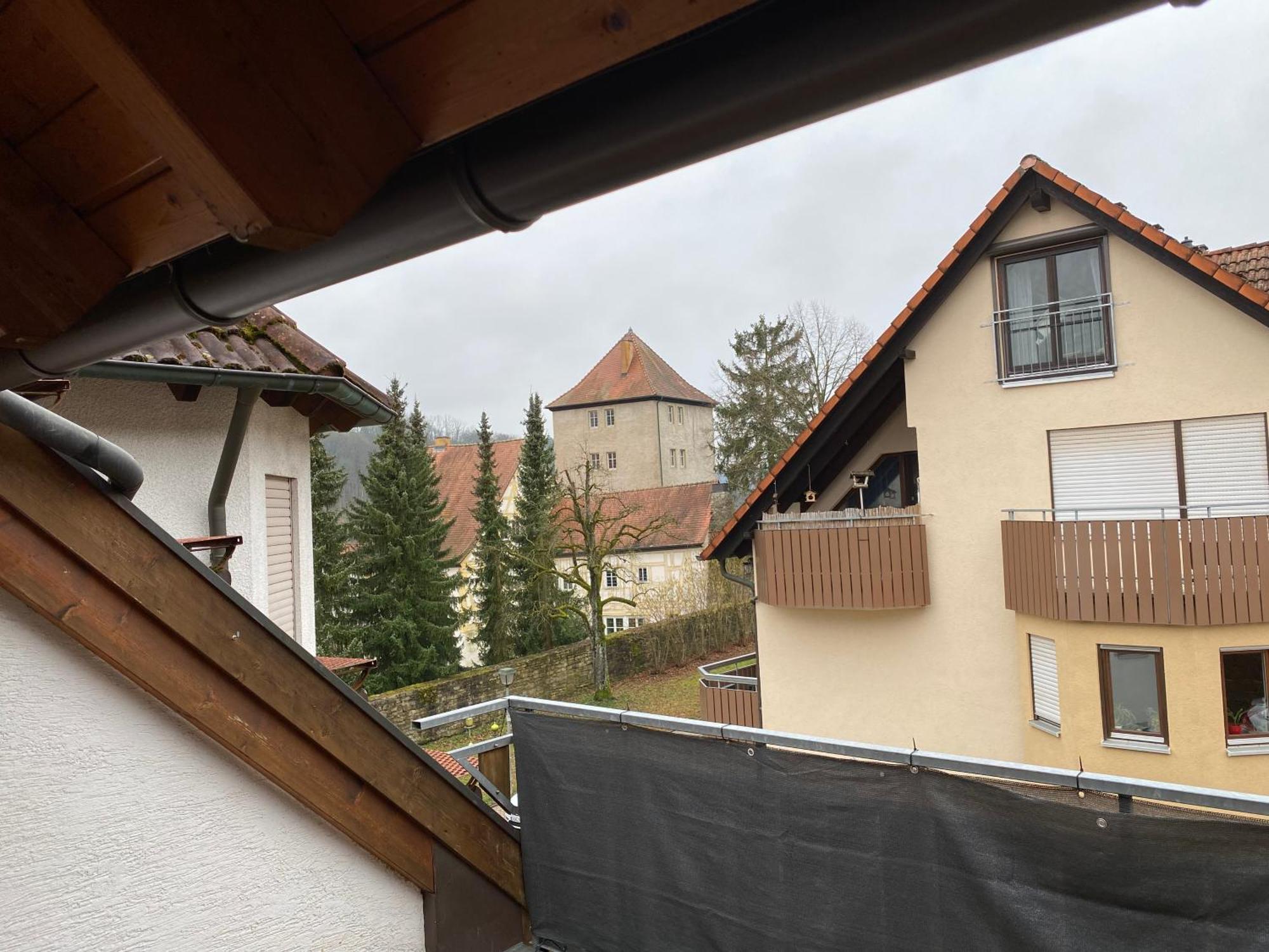Appartement Am Kaibach - Kueche - Balkon - Bad Forchtenberg Esterno foto